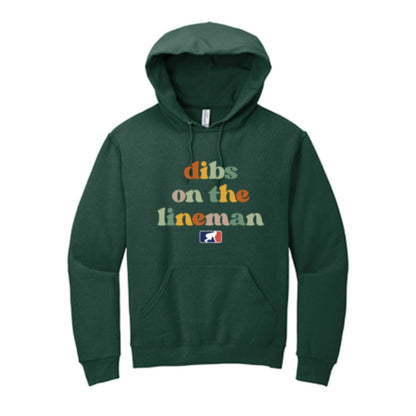 DIBS ON THE LINEMAN (Color) - Youth Hoodie