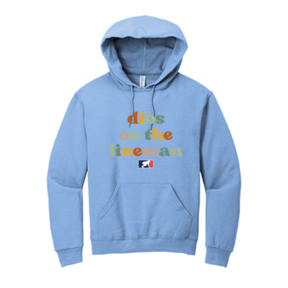 DIBS ON THE LINEMAN (Color) - Hoodie
