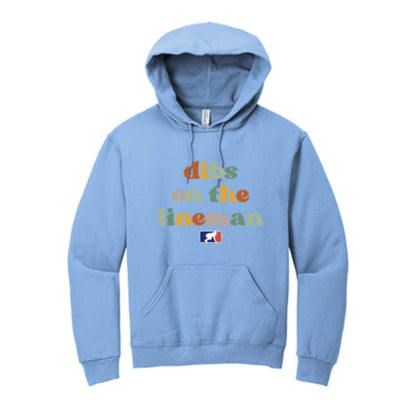 DIBS ON THE LINEMAN (Color) - Youth Hoodie