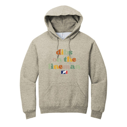 DIBS ON THE LINEMAN (Color) - Hoodie