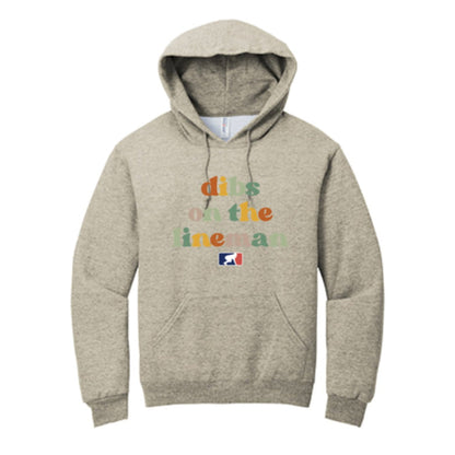 DIBS ON THE LINEMAN (Color) - Youth Hoodie