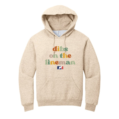 DIBS ON THE LINEMAN (Color) - Hoodie