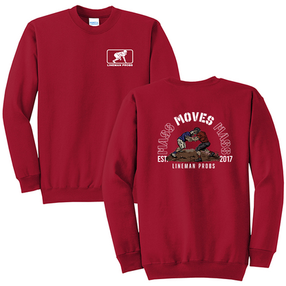 BIG BONED - MASS MOVES MASS - Crewneck