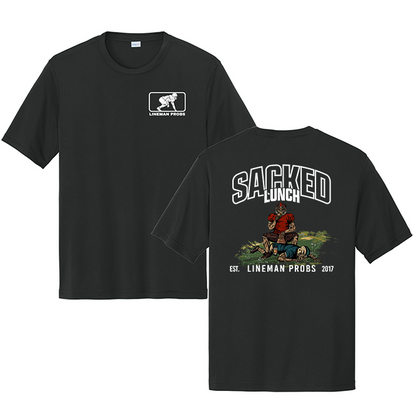 BIG BONED - SACKED LUNCH - Performance Tee