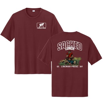 BIG BONED - SACKED LUNCH - Performance Tee
