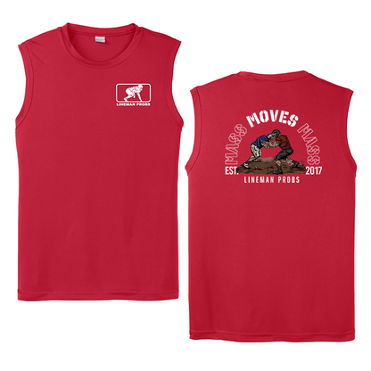 BIG BONED - MASS MOVES MASS - Muscle T-Shirt