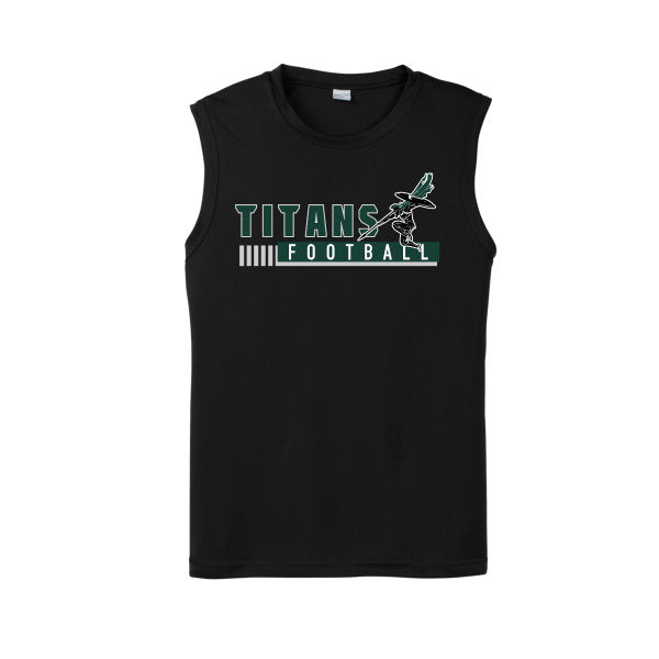 CAWSTON TITANS - Sleeveless Performance Tee