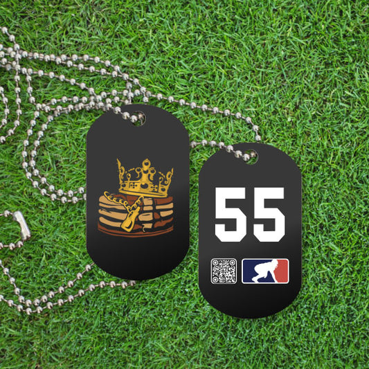 PANCAKE KING (P) - Dog Tags