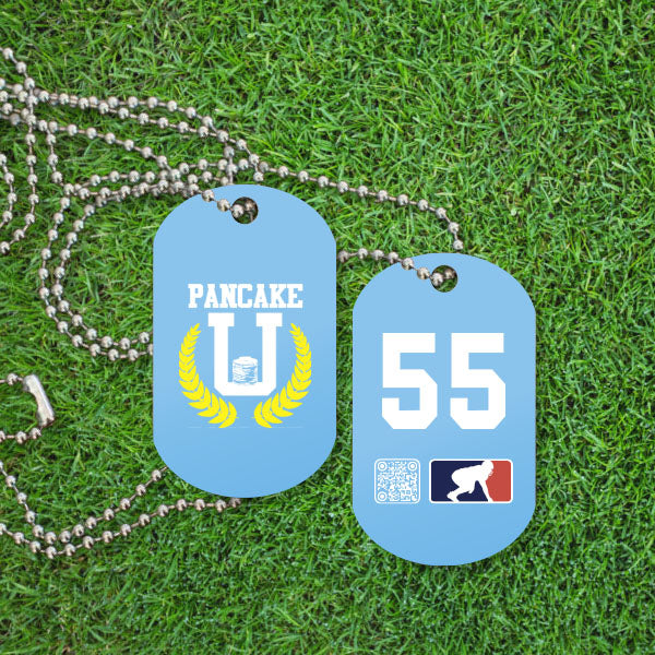 PANCAKE U (P) - Dog Tags