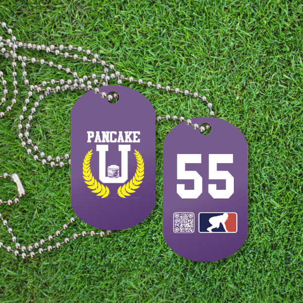 PANCAKE U (P) - Dog Tags