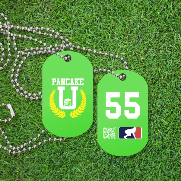 PANCAKE U (P) - Dog Tags