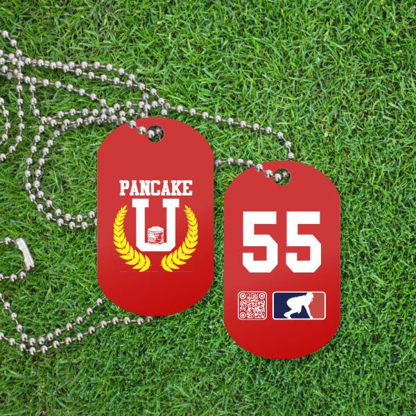 PANCAKE U (P) - Dog Tags
