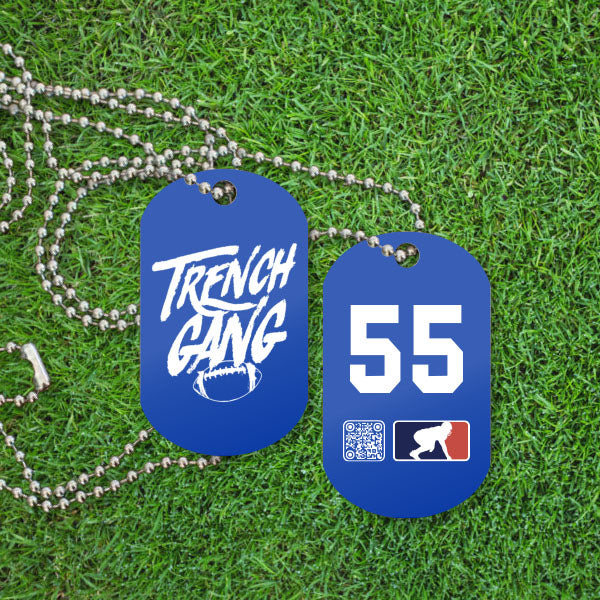 TRENCH GANG (White) (P) - Dog Tags