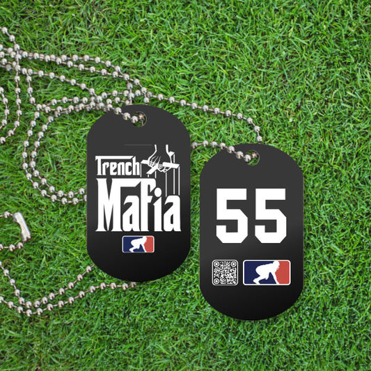TRENCH MAFIA (White) (P) - Dog Tags