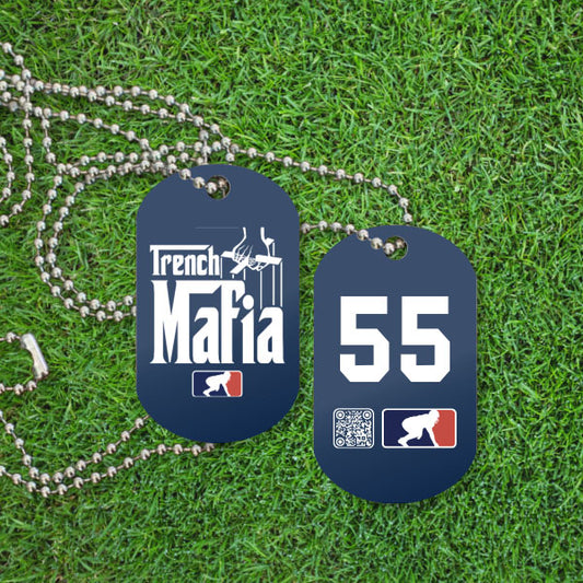 TRENCH MAFIA (White) (P) - Dog Tags