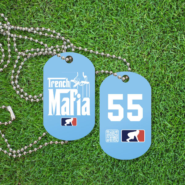 TRENCH MAFIA (White) (P) - Dog Tags