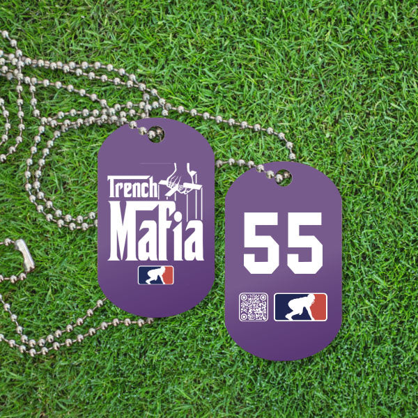 TRENCH MAFIA (White) (P) - Dog Tags