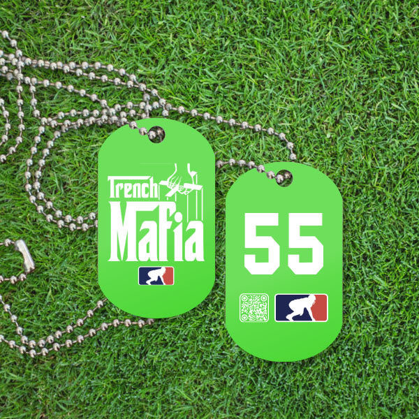 TRENCH MAFIA (White) (P) - Dog Tags