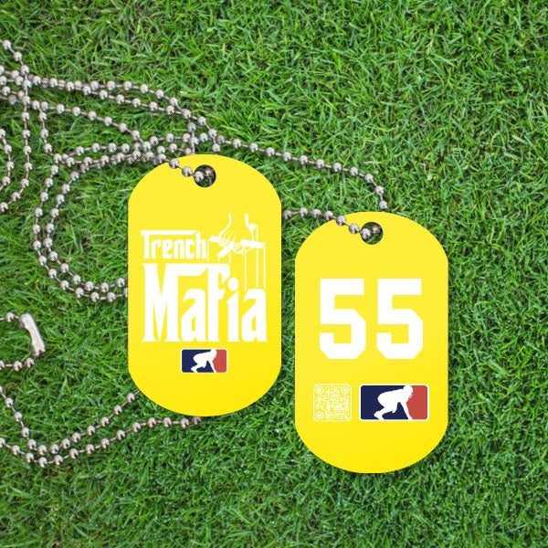 TRENCH MAFIA (White) (P) - Dog Tags