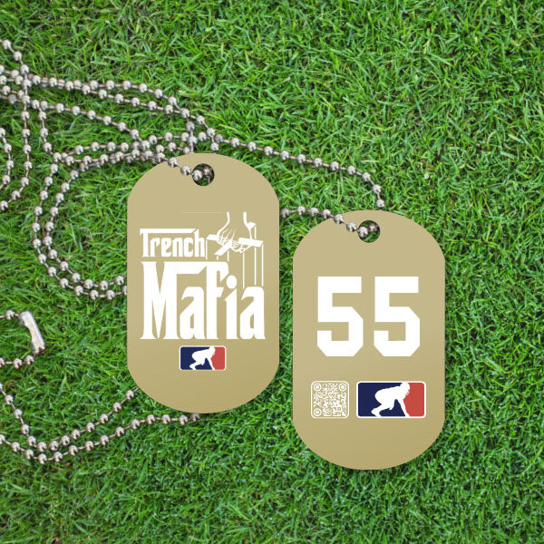 TRENCH MAFIA (White) (P) - Dog Tags