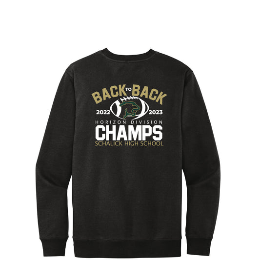 Schalick Football Championship Crewneck Fleece