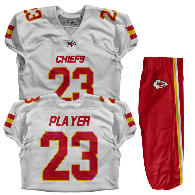 Custom Football Uniform (Youth) - Chiefs