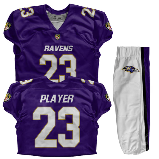 Custom Football Uniform (Youth) - Ravens