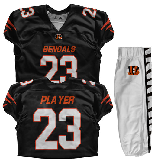 Custom Football Uniform (Youth) - Bengals