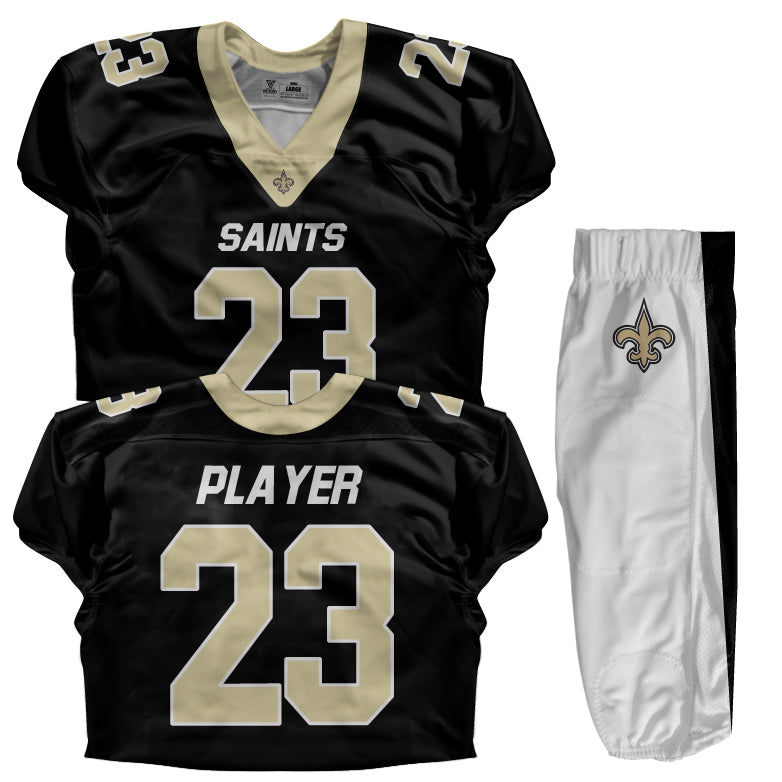 Custom Football Uniform (Youth) - Saints