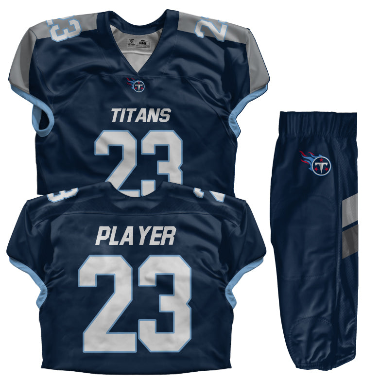 Custom Football Uniform (Youth) - Titans