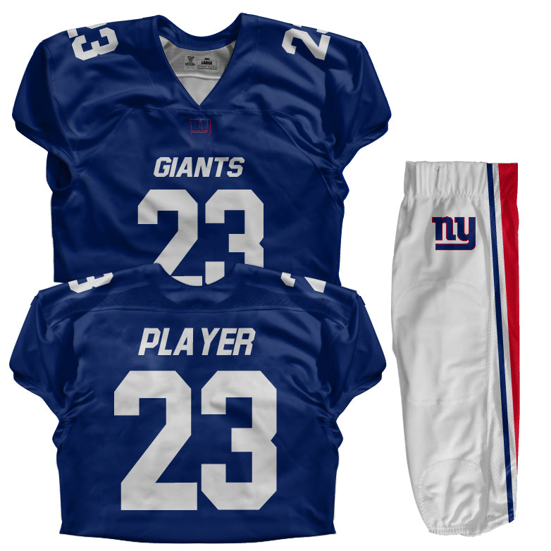 Custom Football Uniform (Youth) - Giants
