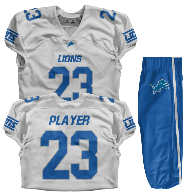 Custom Football Uniform (Youth) - Lions