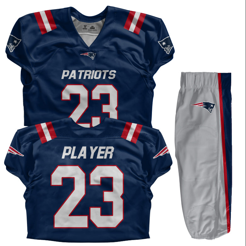 Custom Football Uniform (Youth) - Patriots