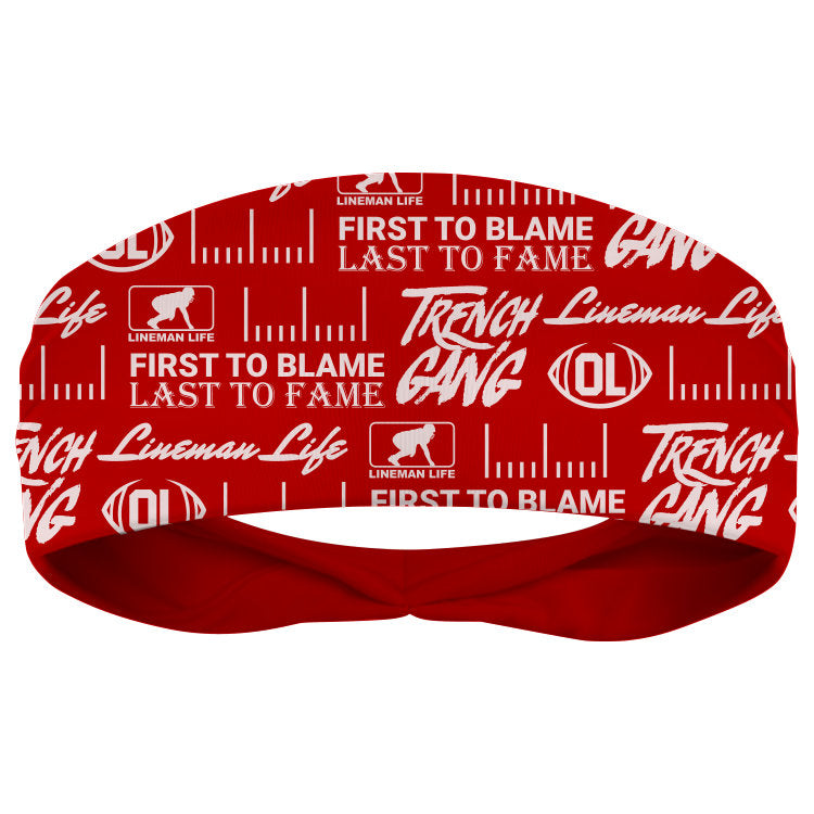 LOGO BLEND (White) - Skull Wrap Headband