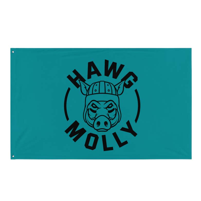 HAWG MOLLY (Black) - Flag
