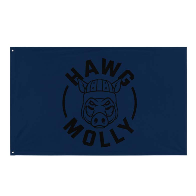 HAWG MOLLY (Black) - Flag