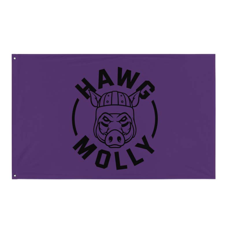 HAWG MOLLY (Black) - Flag