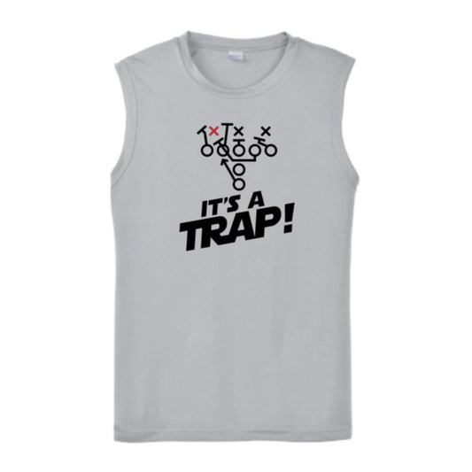 ITS A TRAP! (Black) - Muscle T-Shirt