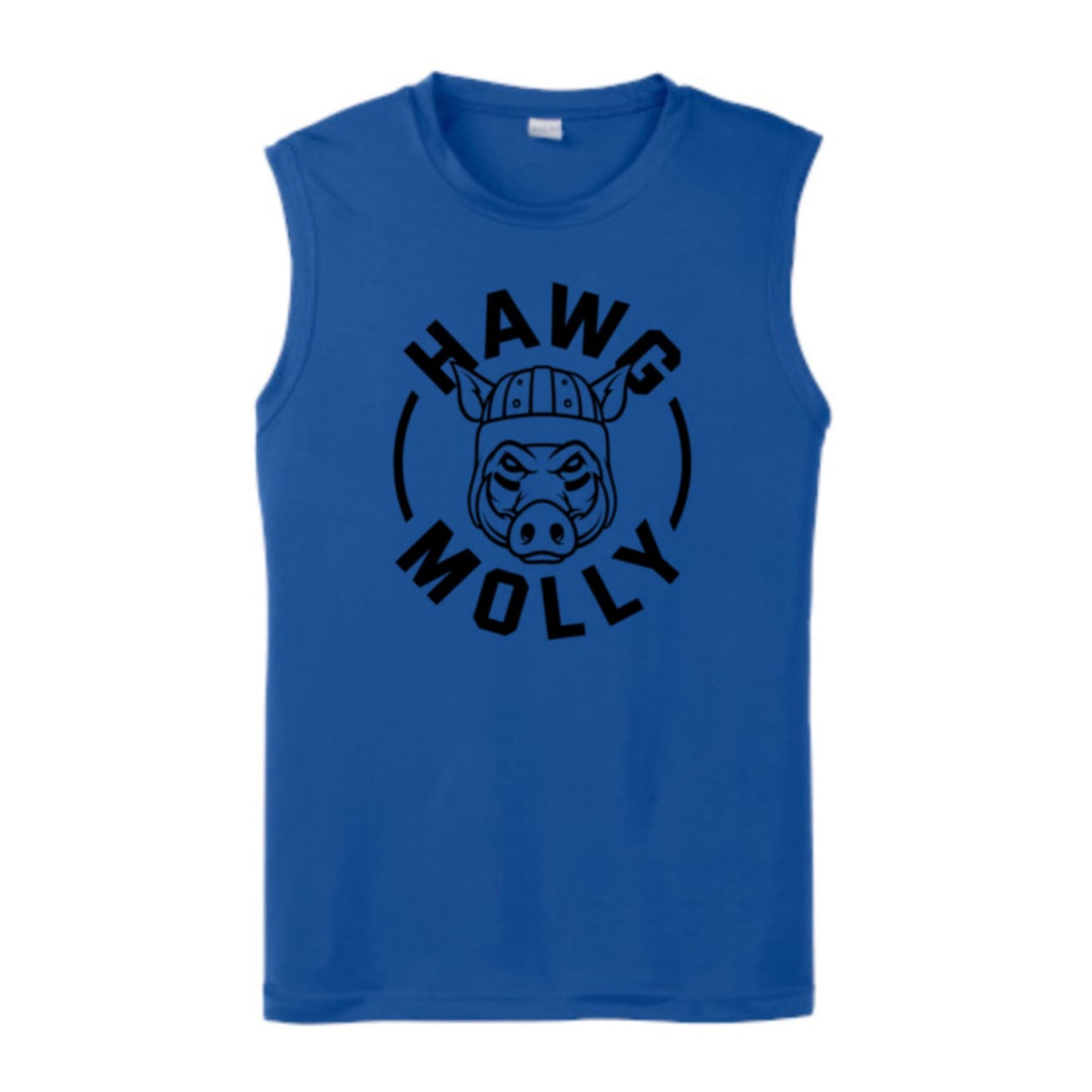 HAWG MOLLY (Black) - Muscle T-Shirt