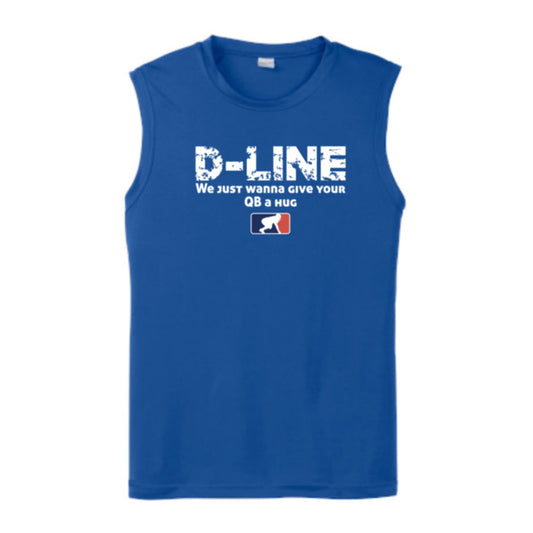 D-LINE QB HUGS - Muscle T-Shirt