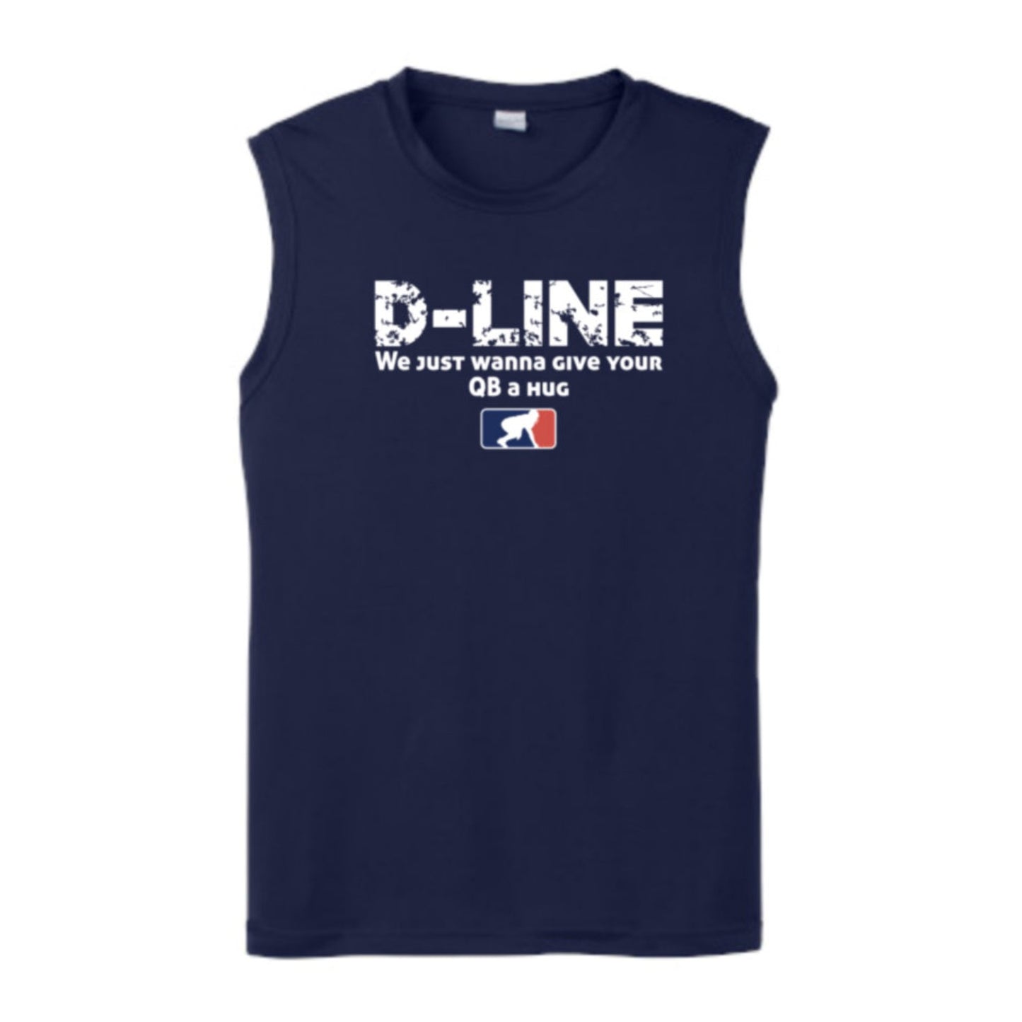 D-LINE QB HUGS - Muscle T-Shirt