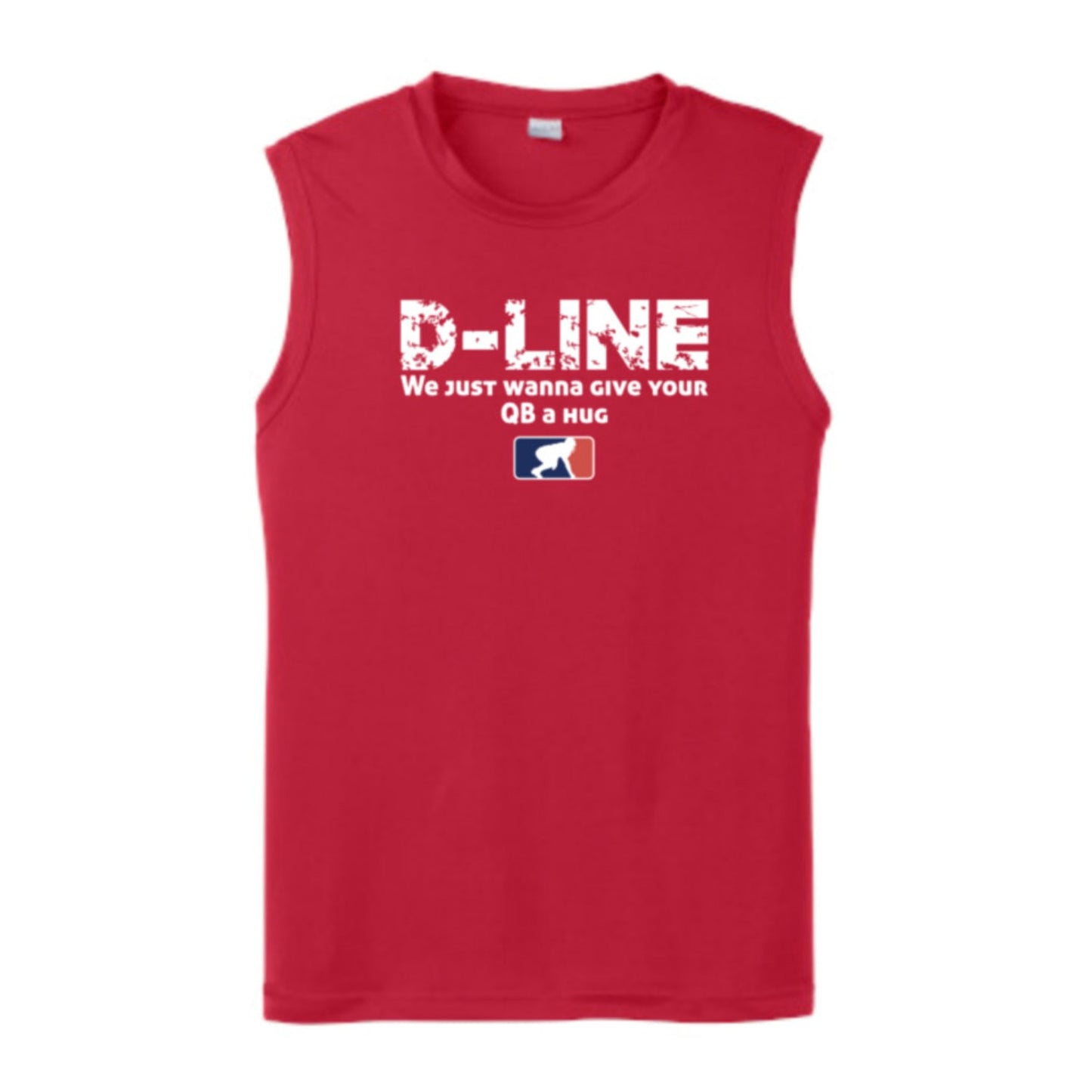 D-LINE QB HUGS - Muscle T-Shirt