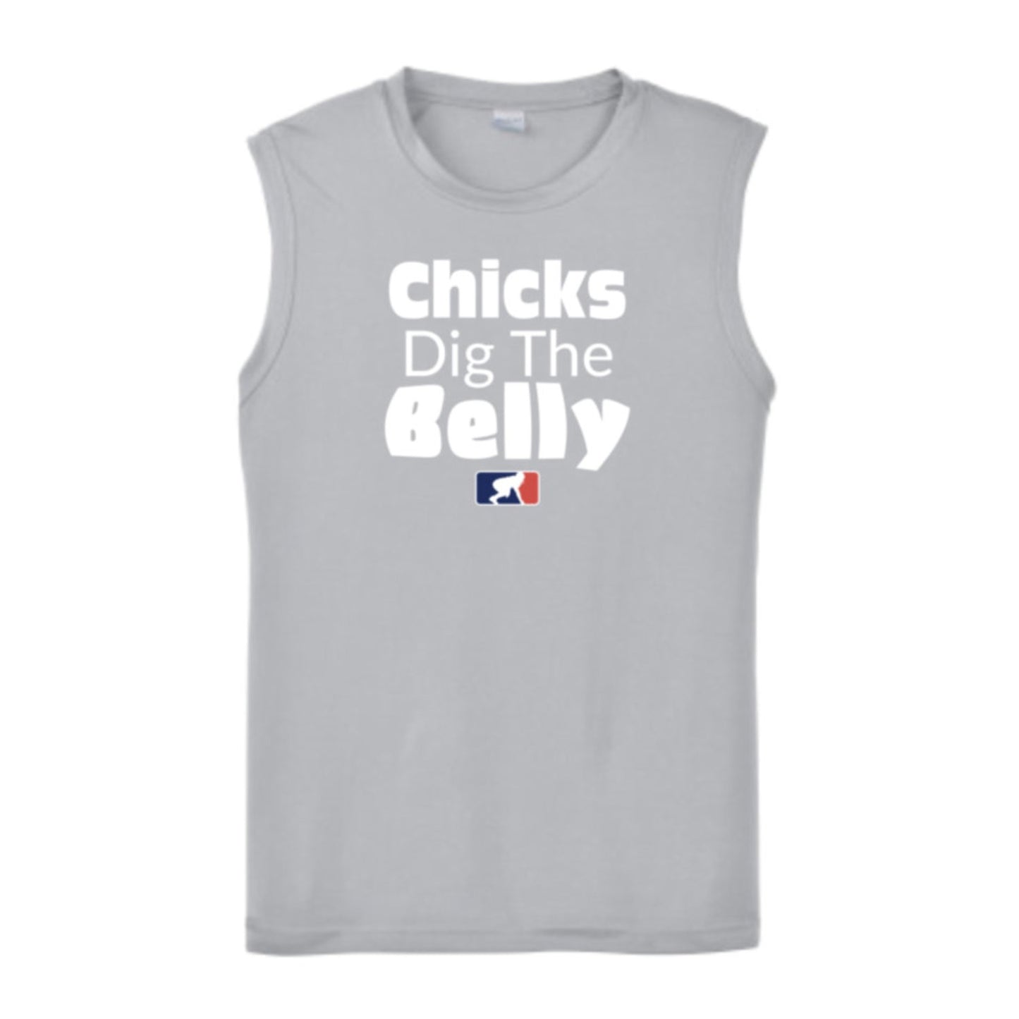 CHICKS DIG THE BELLY - Muscle T-Shirt