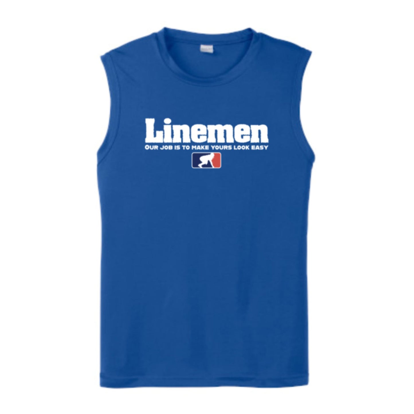 A LINEMANS JOB - Muscle T-Shirt