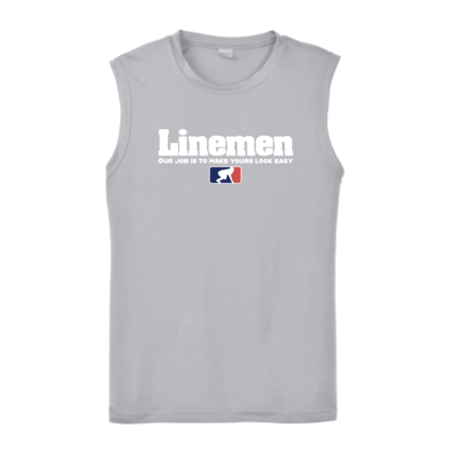 A LINEMANS JOB - Muscle T-Shirt