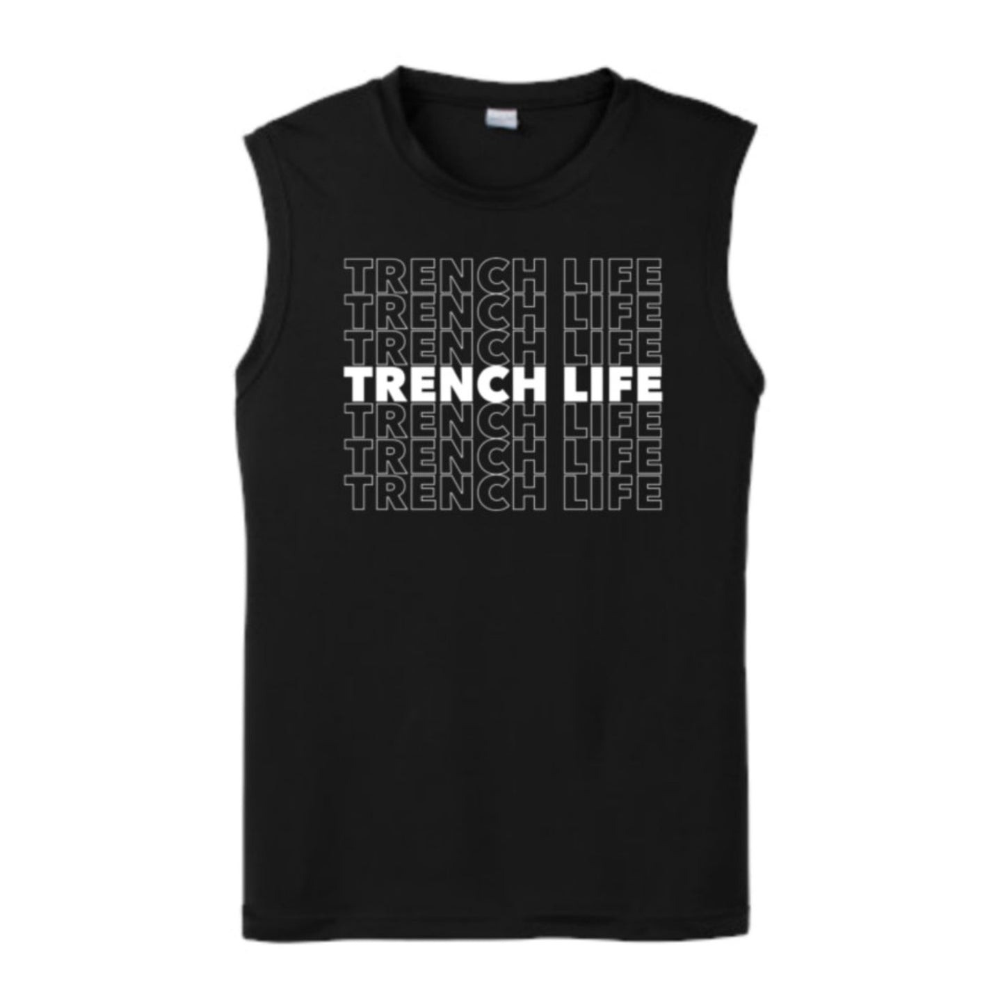 TRENCH LIFE - Muscle T-Shirt