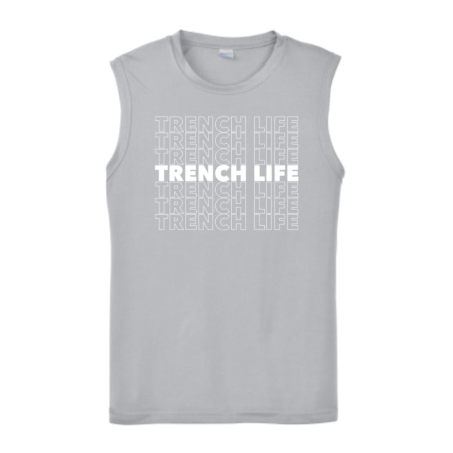 TRENCH LIFE - Muscle T-Shirt