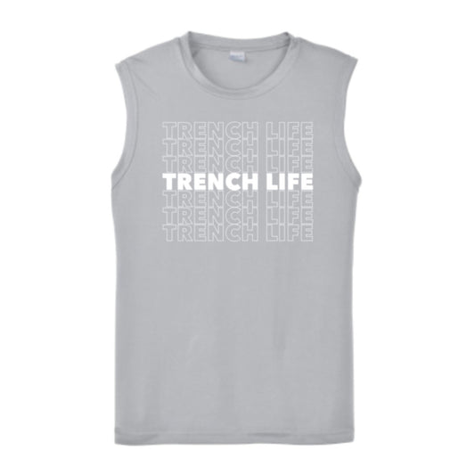 TRENCH LIFE - Muscle T-Shirt