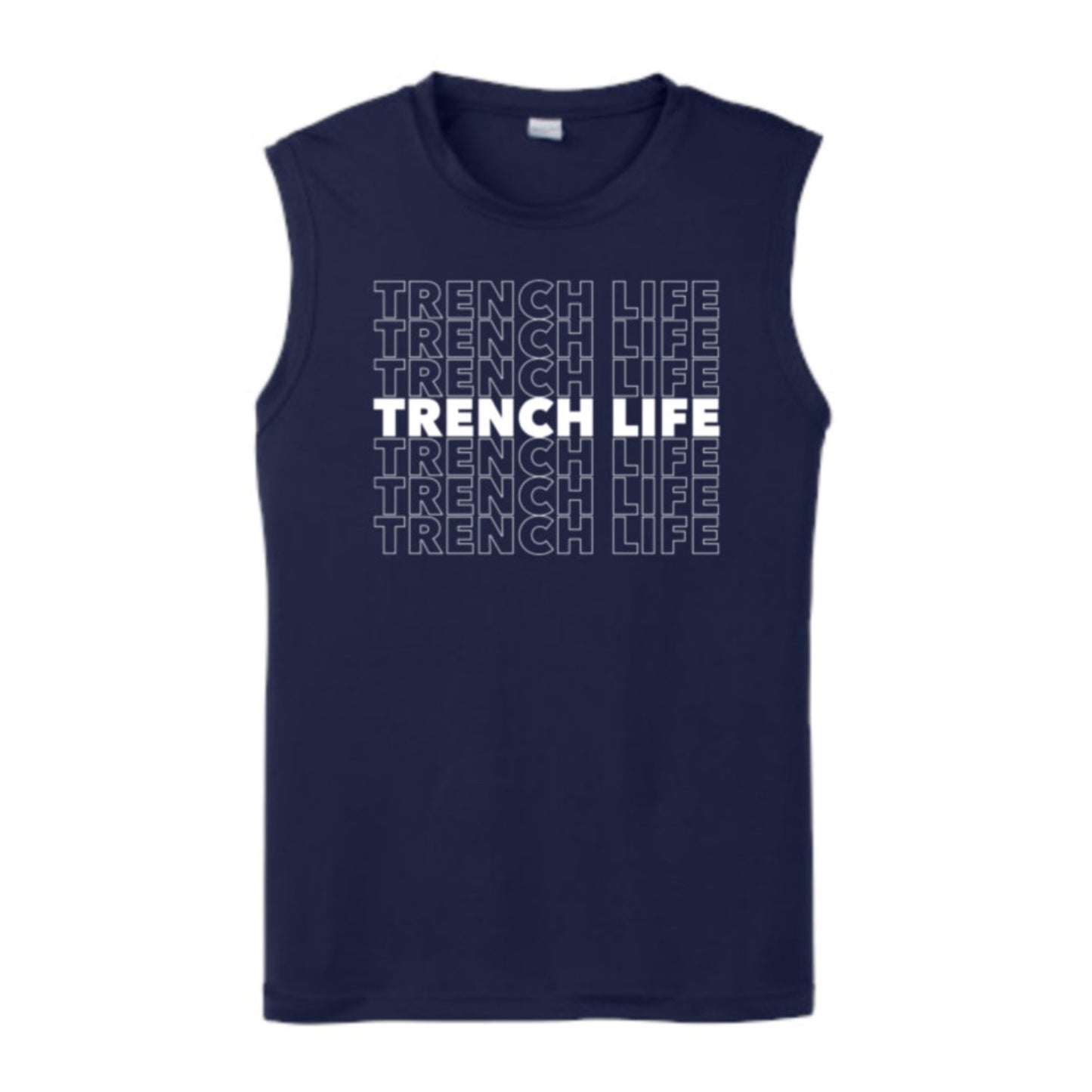 TRENCH LIFE - Muscle T-Shirt
