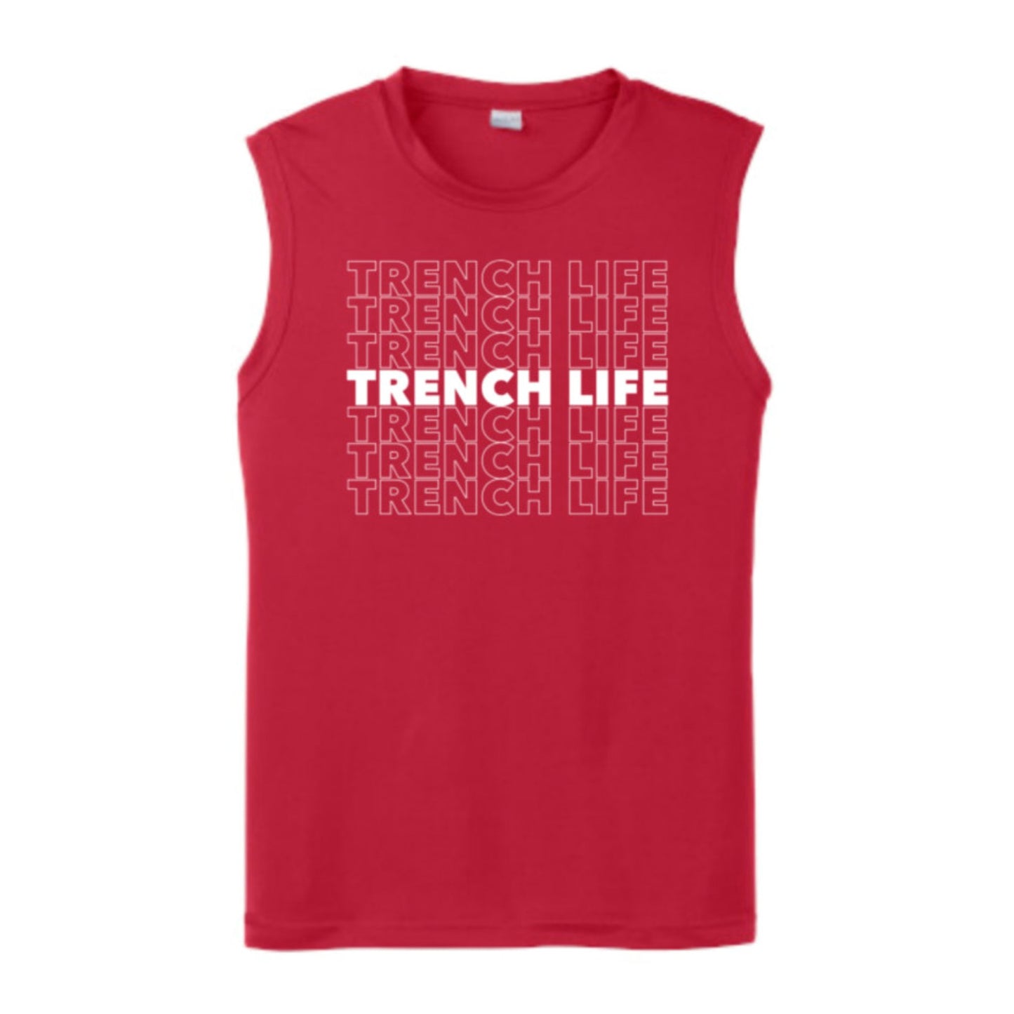 TRENCH LIFE - Muscle T-Shirt